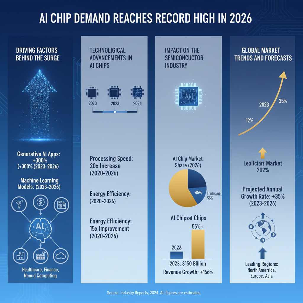 Infographic: AI Chip Demand Reaches Record High in 2026