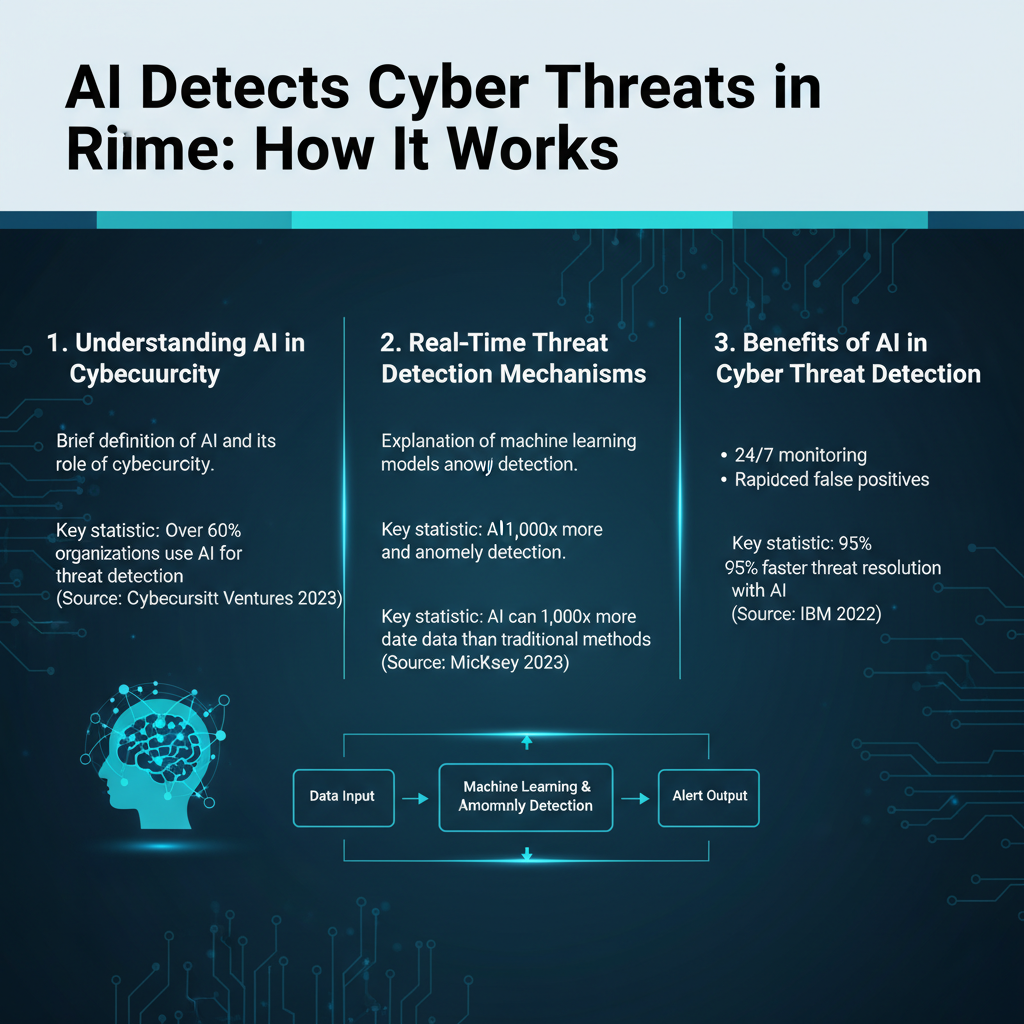 Infographic: AI Detects Cyber Threats in Real Time: How It Works