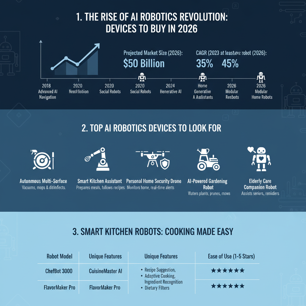 Infographic: AI Home Robotics Revolution: Devices to Buy in 2026