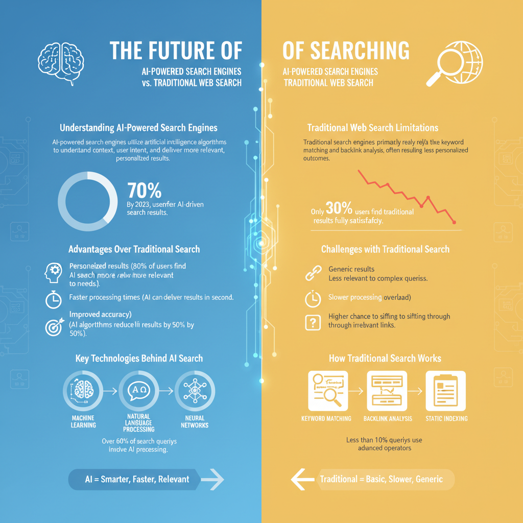Infographic: AI-Powered Search Engines Replacing Traditional Web Search