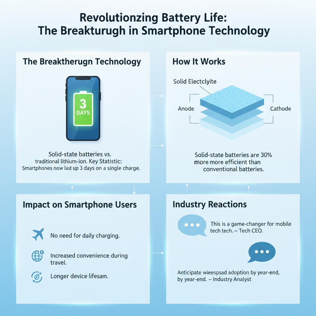 Infographic: Battery Technology Breakthrough Extends Smartphone Life to 3 Days