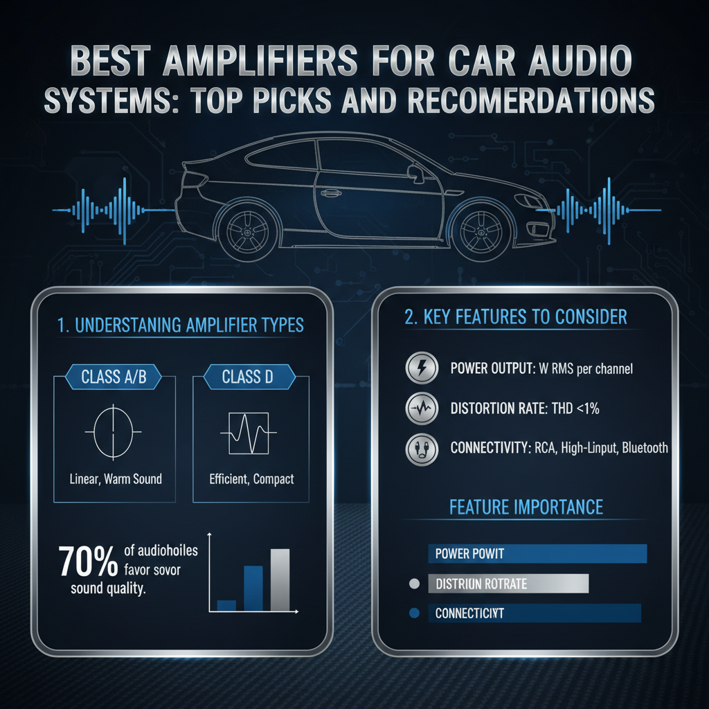 Infographic: Best Amplifiers for Car Audio Systems: Top Picks and Recommendations