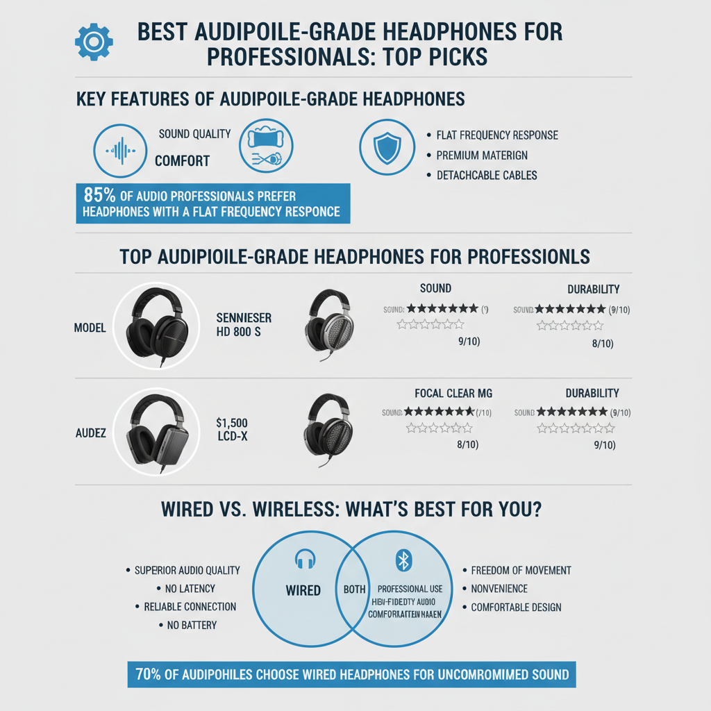 Infographic: Best Audiophile-Grade Headphones for Professionals: Top Picks