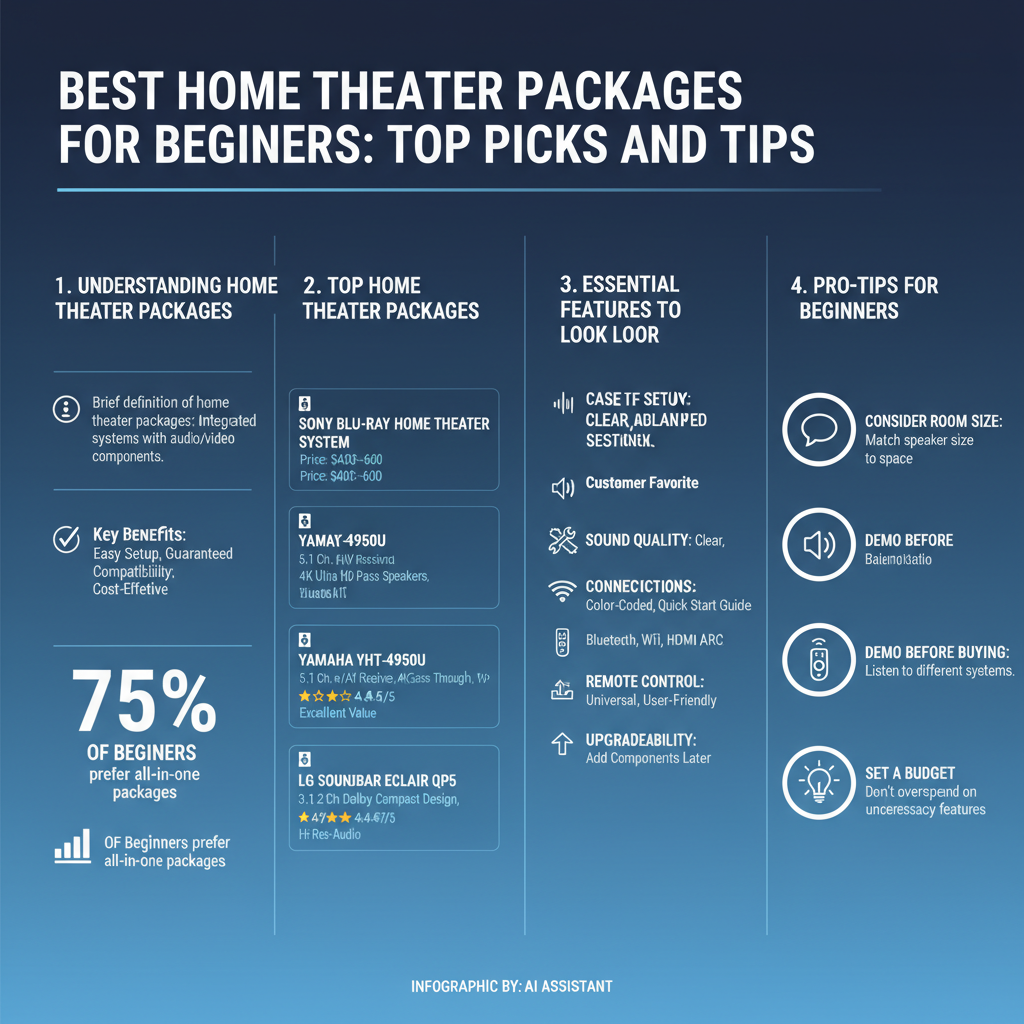 Infographic: Best Home Theater Packages for Beginners: Top Picks and Tips