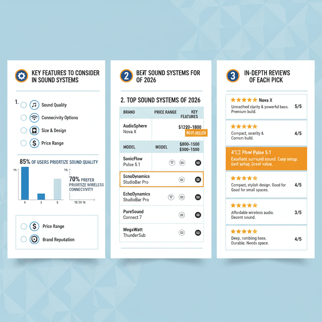 Infographic: Best Sound Systems for 2026: Top Picks and Reviews