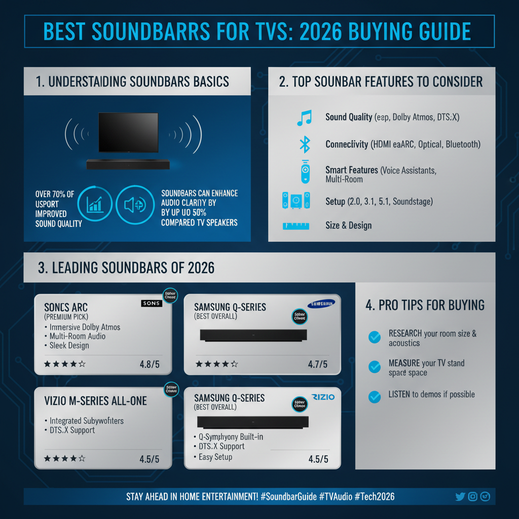 Infographic: Best Soundbars for TVs: 2026 Buying Guide