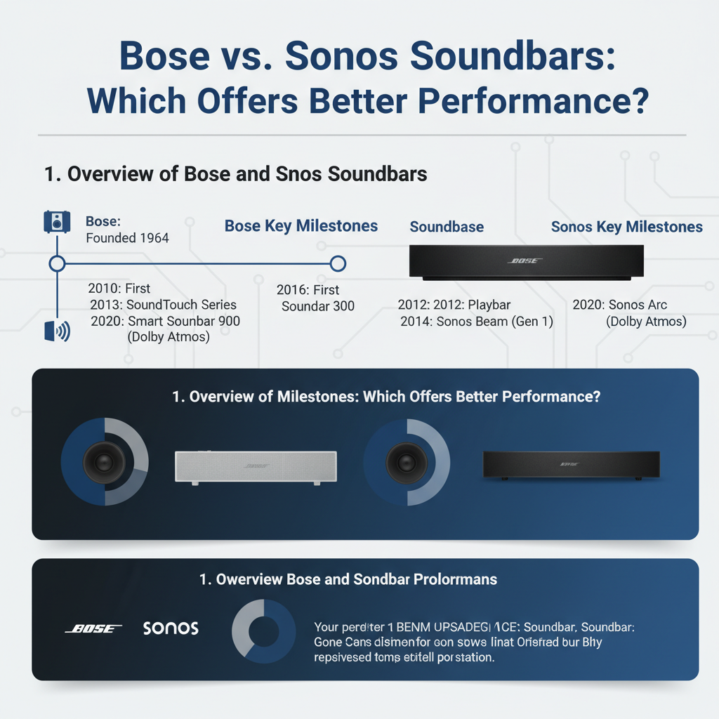 Infographic: Bose vs. Sonos Soundbars: Which Offers Better Performance?