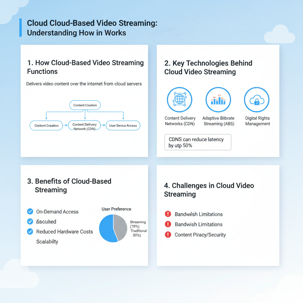 Infographic: Cloud-Based Video Streaming: Understanding How It Works