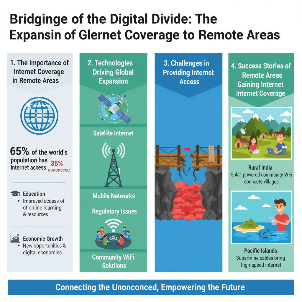 Infographic: Global Internet Coverage Expands to Remote Areas