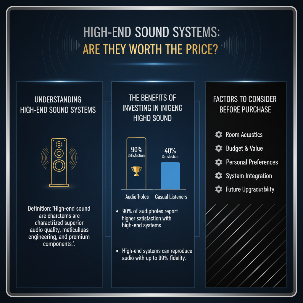 Infographic: High-End Sound Systems: Are They Really Worth the Price?