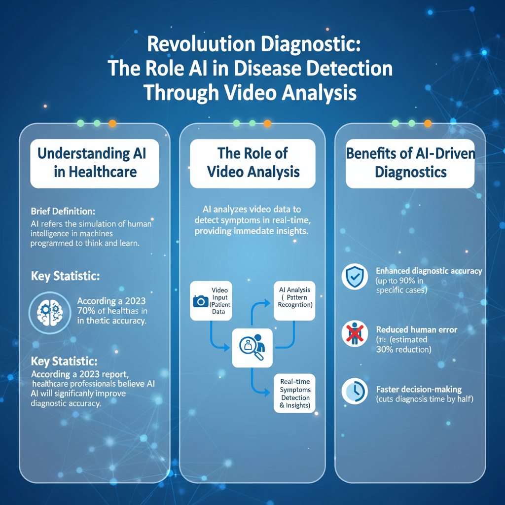 Infographic: How AI Assists in Diagnosing Diseases Through Video Analysis