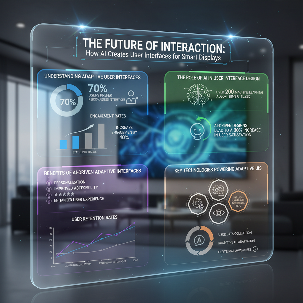 Infographic: How AI Creates Adaptive User Interfaces for Smart Displays