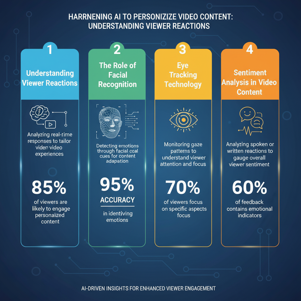 Infographic: How AI Detects Viewer Reactions to Personalize Video Content