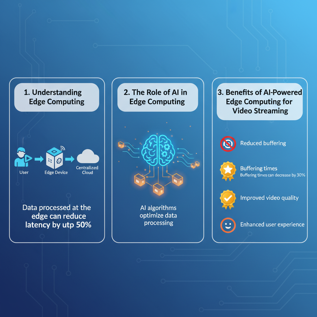 Infographic: How AI-Driven Edge Computing Minimizes Video Streaming Lag