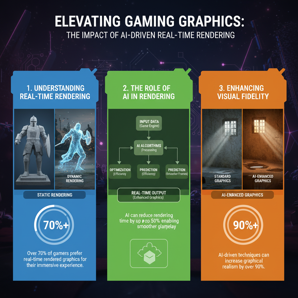 Infographic: How AI-Driven Real-Time Rendering Elevates Gaming Graphics