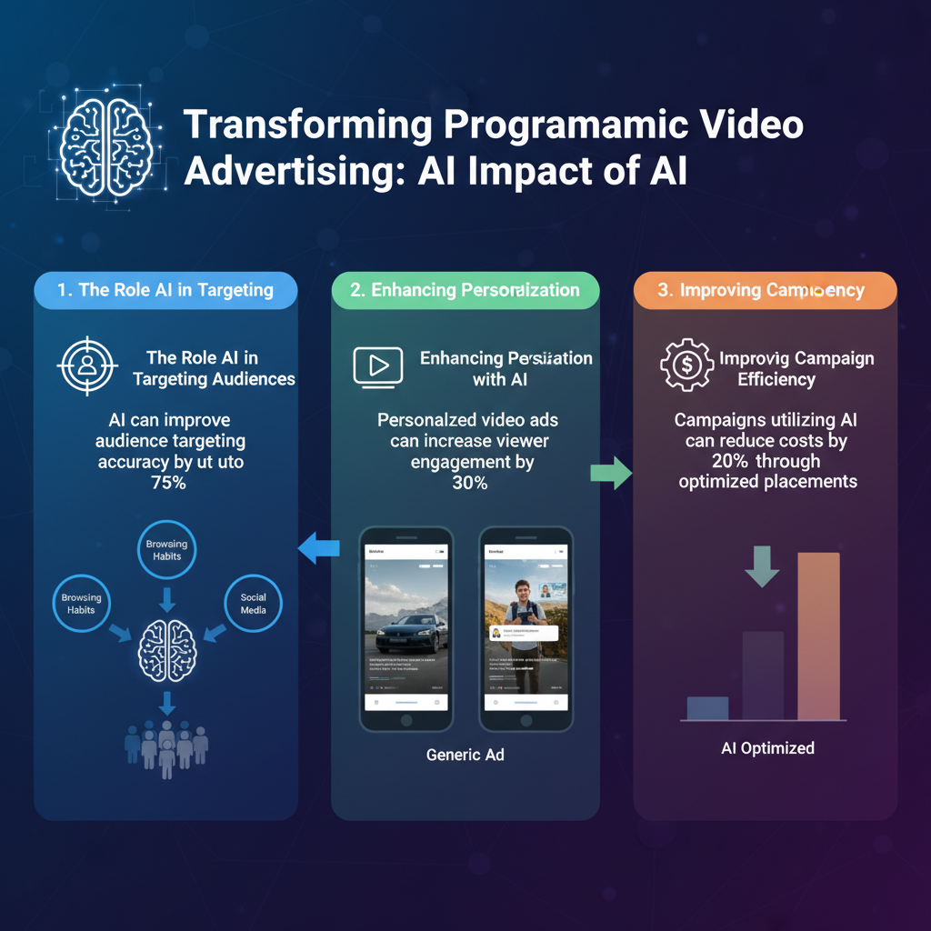 Infographic: How AI Enhances Programmatic Video Advertising
