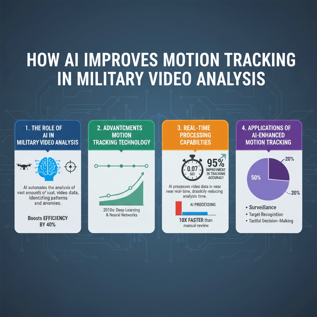 Infographic: How AI Improves Motion Tracking in Military Video Analysis