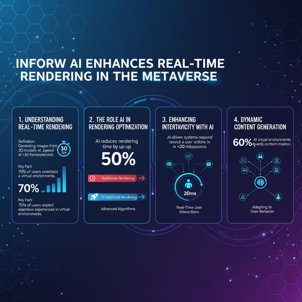Infographic: How AI Improves Real-Time Rendering in the Metaverse