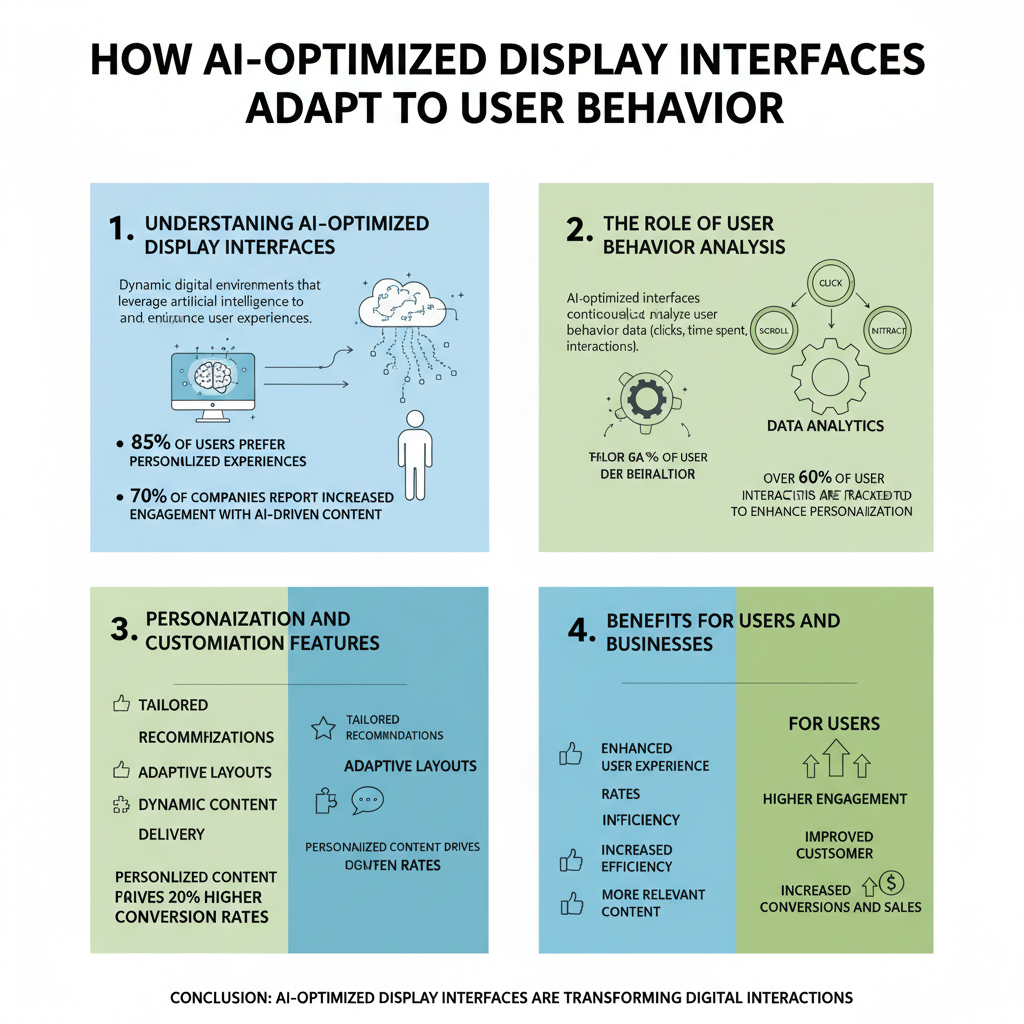 Infographic: How AI-Optimized Display Interfaces Adapt to User Behavior