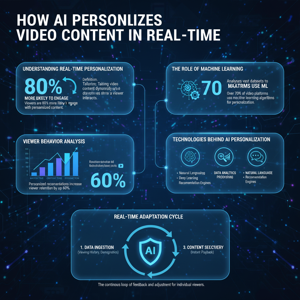 Infographic: How AI Personalizes Video Content in Real-Time