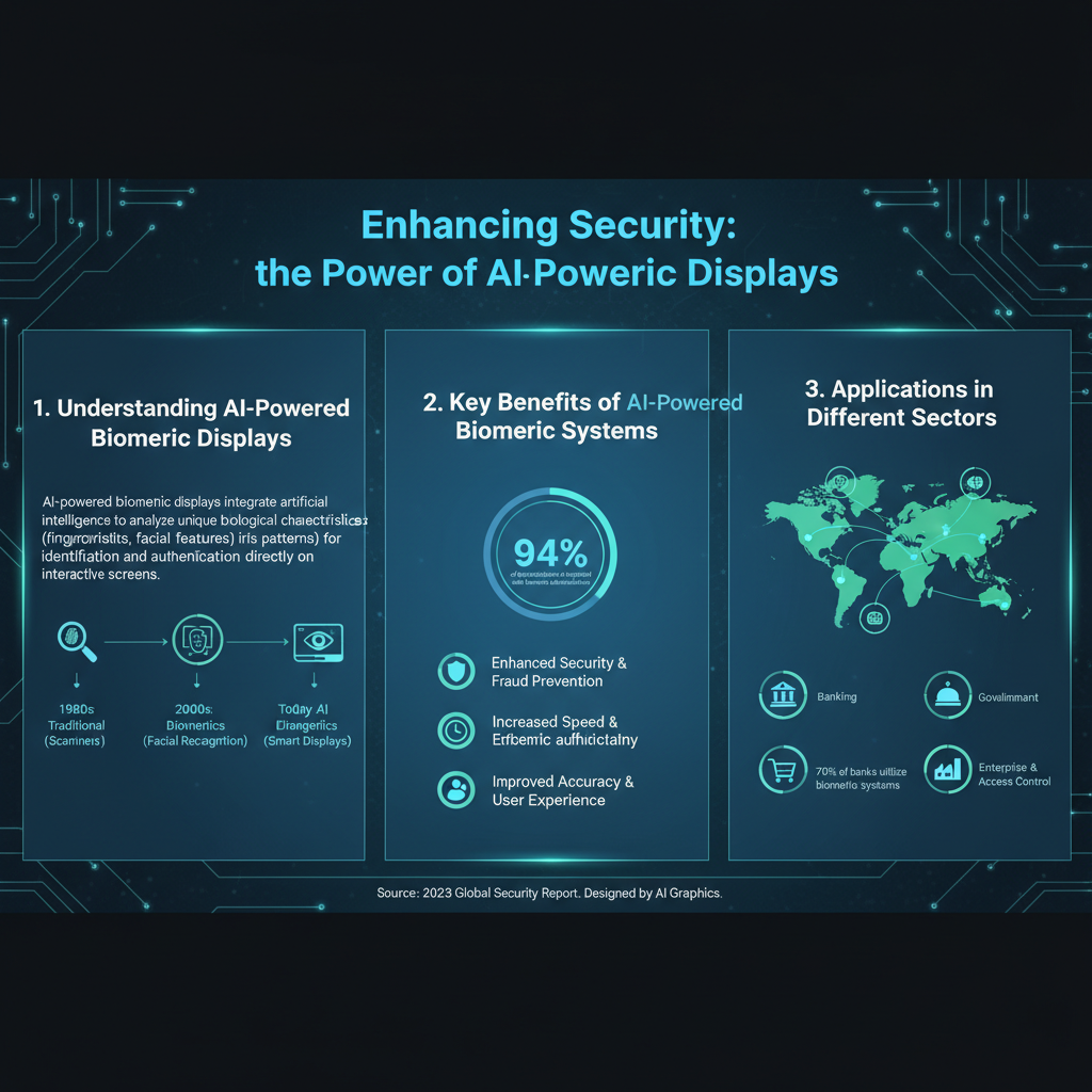 Infographic: How AI-Powered Biometric Displays Enhance Security
