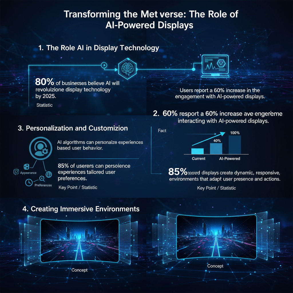 Infographic: How AI-Powered Displays Will Transform the Metaverse