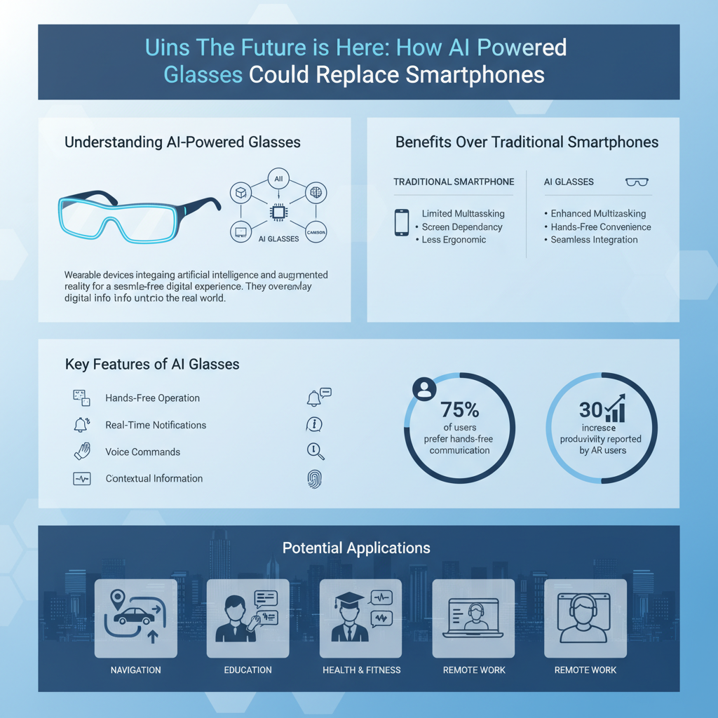 Infographic: How AI-Powered Glasses Could Replace Smartphones