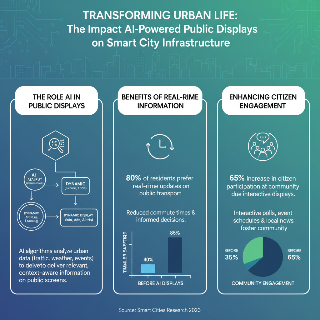 Infographic: How AI-Powered Public Displays Improve Smart City Infrastructure
