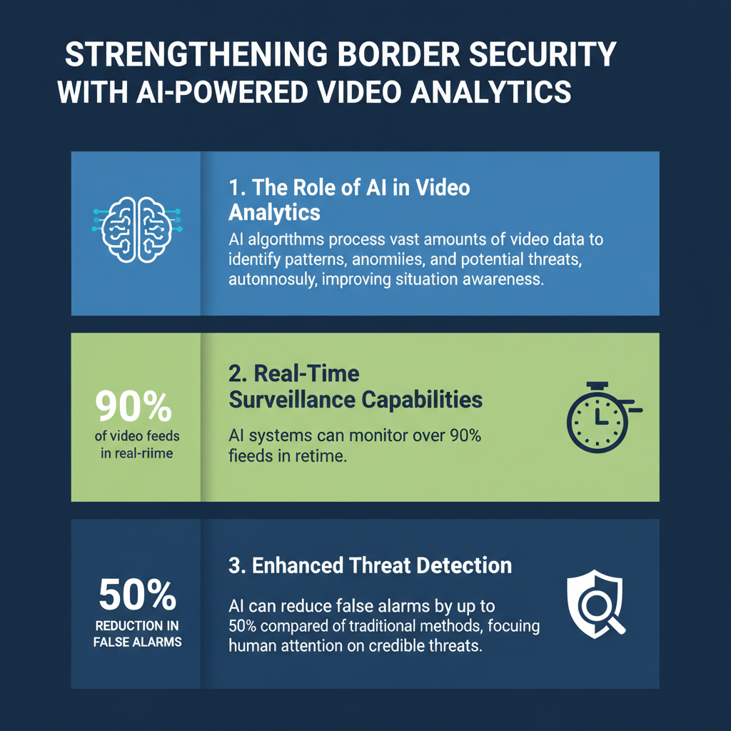 Infographic: How AI-Powered Video Analytics Strengthen Border Security