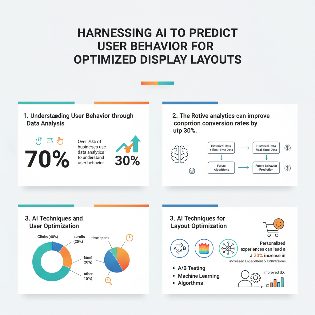 Infographic: How AI Predicts User Behavior to Improve Display Layouts
