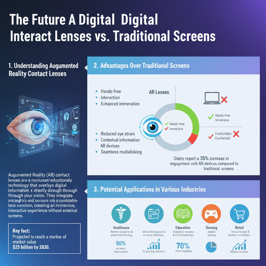 Infographic: How Augmented Reality Contact Lenses May Replace Screens