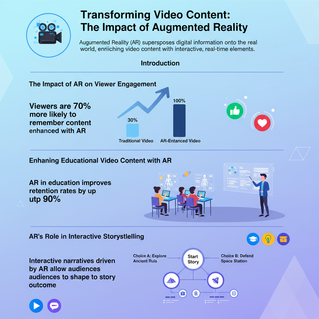 Infographic: How Augmented Reality Enhances Video Content
