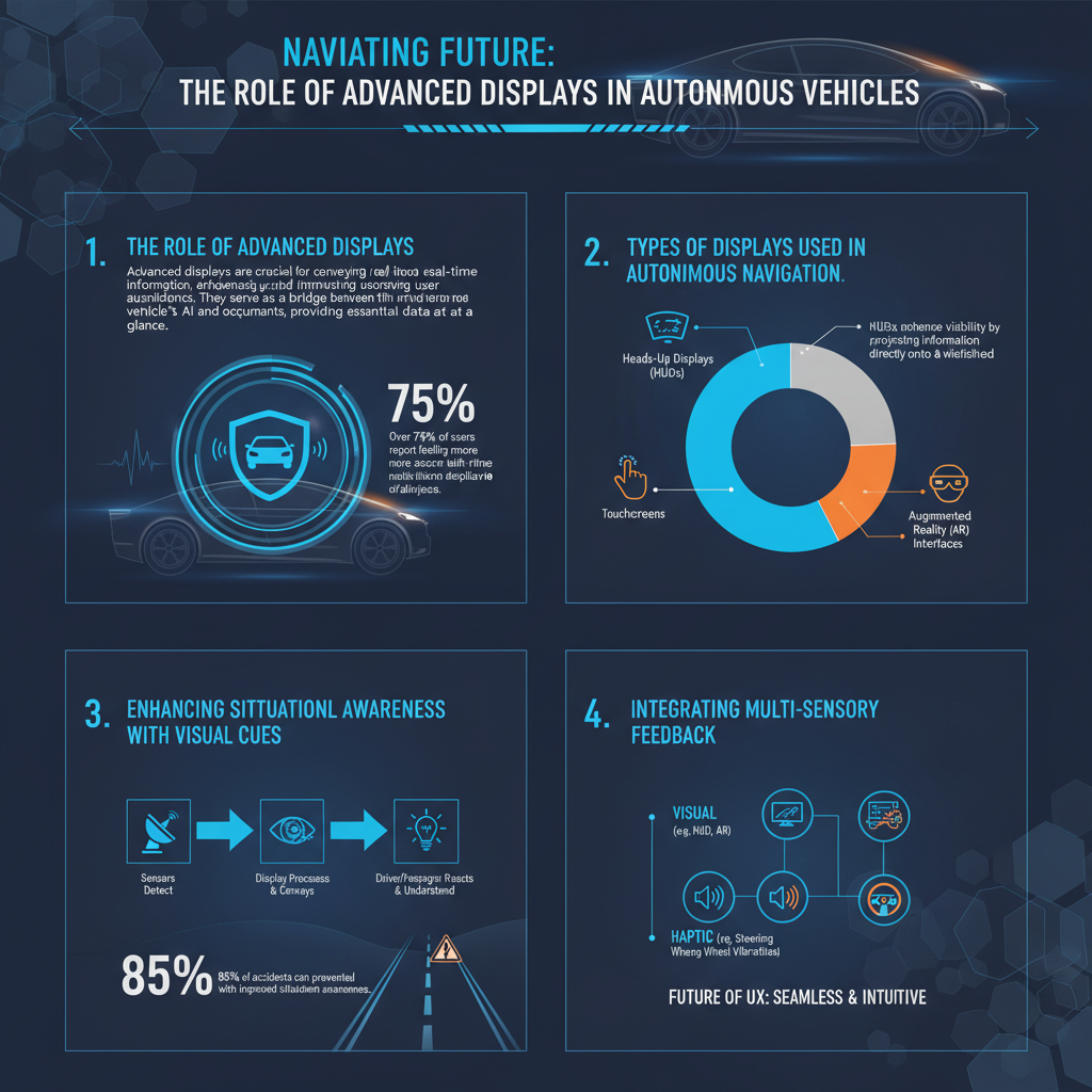Infographic: How Autonomous Vehicles Utilize Advanced Displays for Navigation
