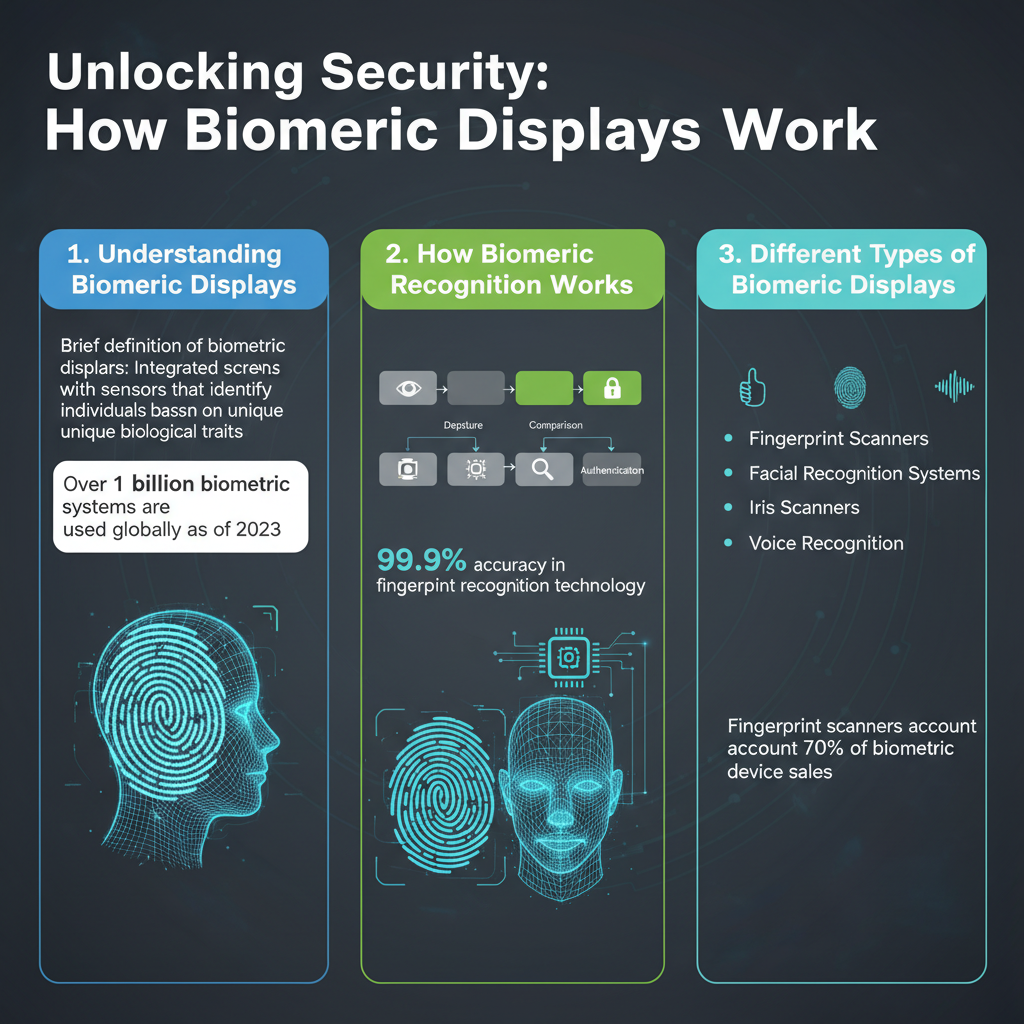 Infographic: How Biometric Displays Work and Their Security Advantages