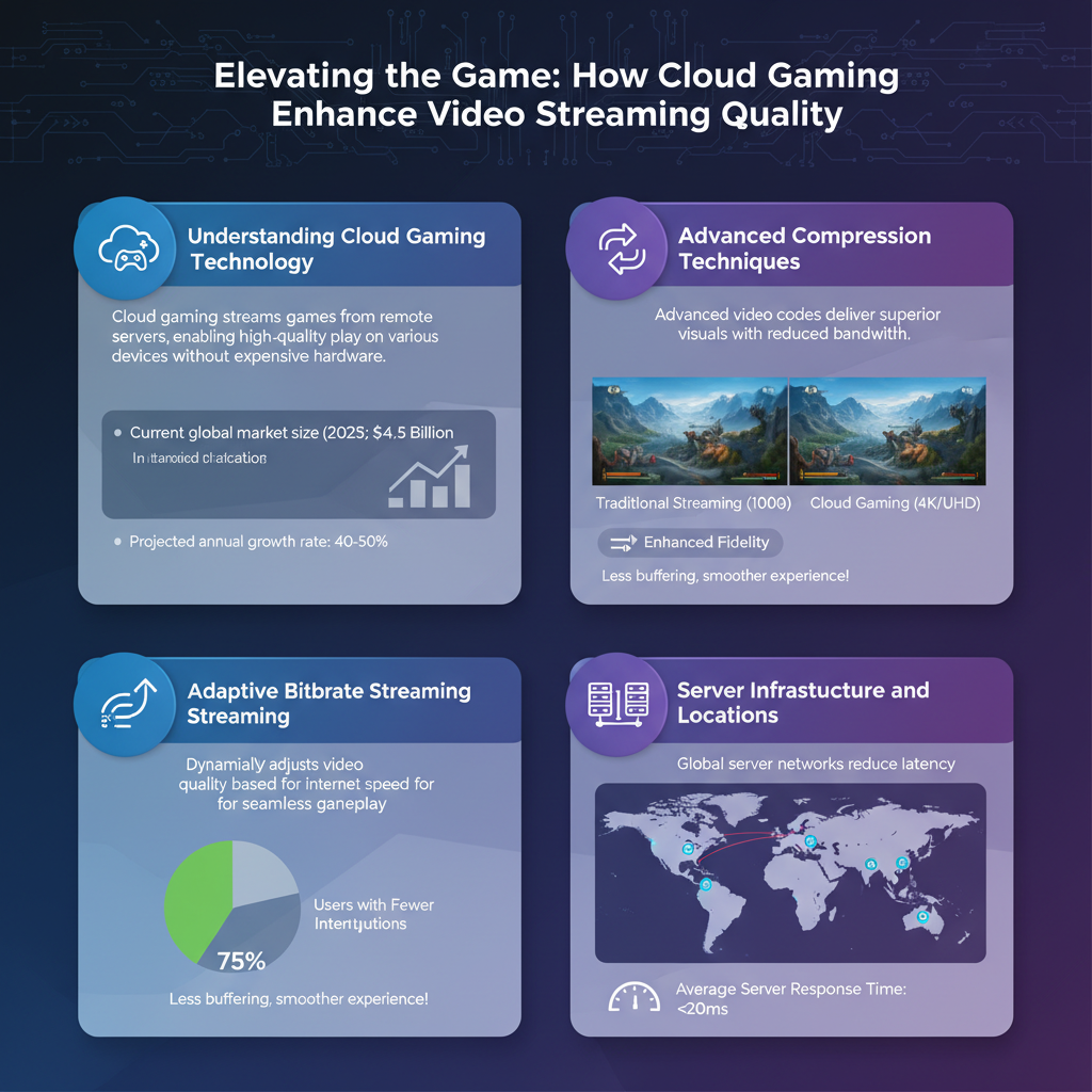 Infographic: How Cloud Gaming Services Enhance Video Streaming Quality