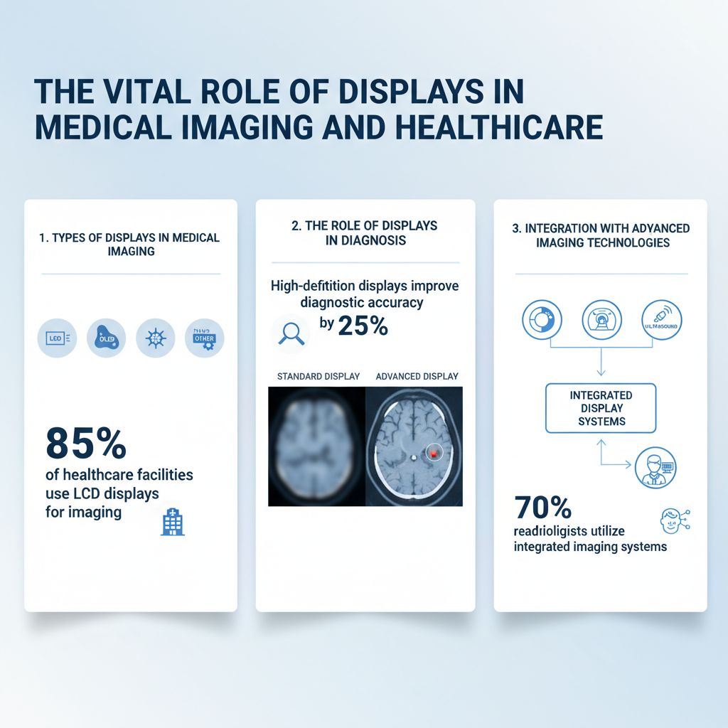 Infographic: How Displays Are Utilized in Medical Imaging and Healthcare