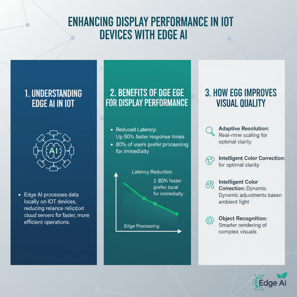 Infographic: How Edge AI Enhances Display Performance in IoT Devices