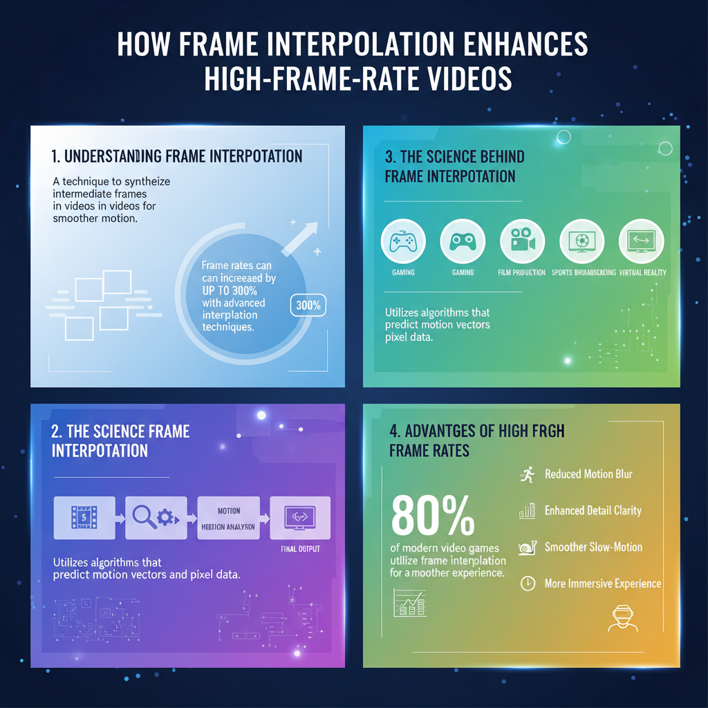 Infographic: How Frame Interpolation Works in High-Frame-Rate Videos