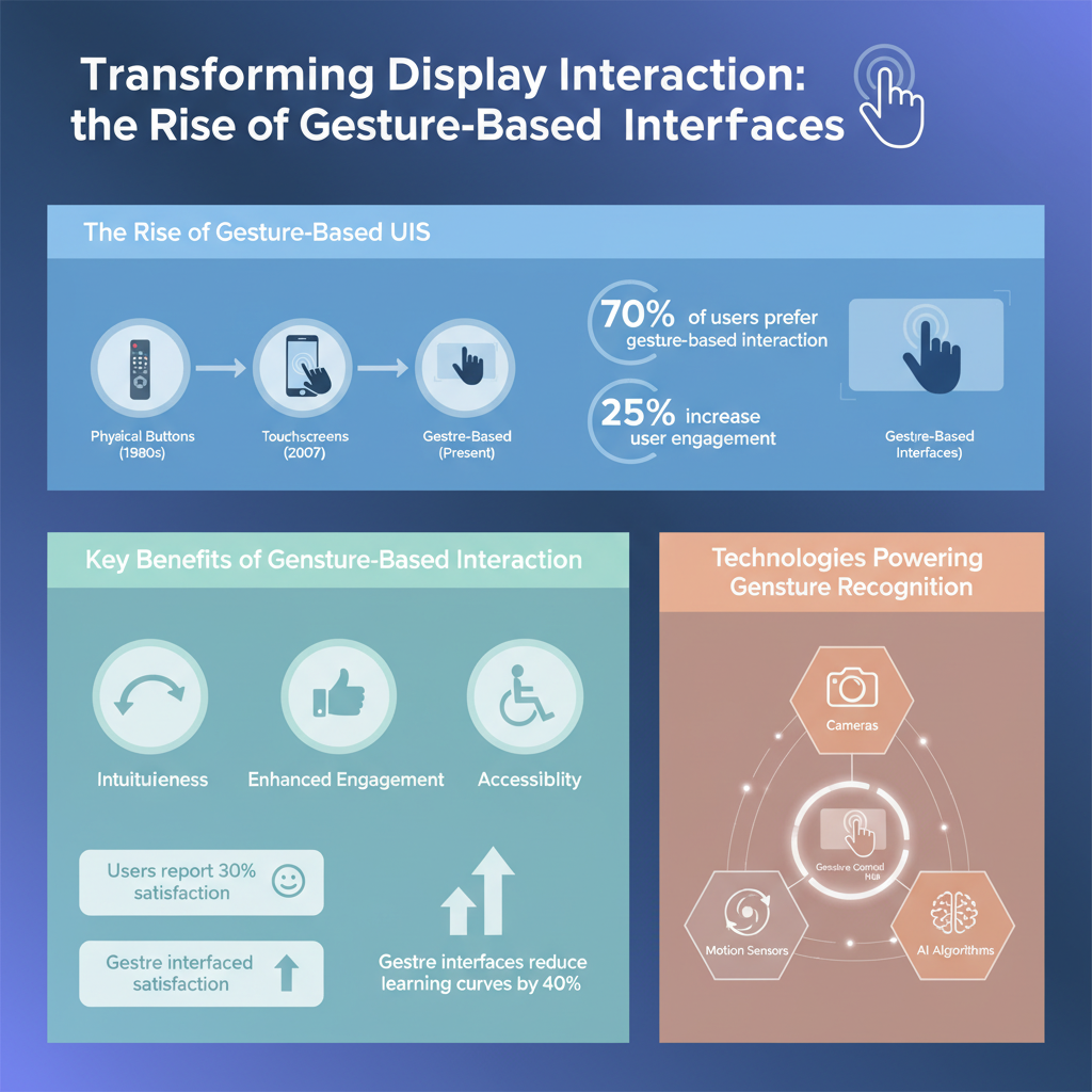 Infographic: How Gesture-Based UI Is Transforming Display Interaction