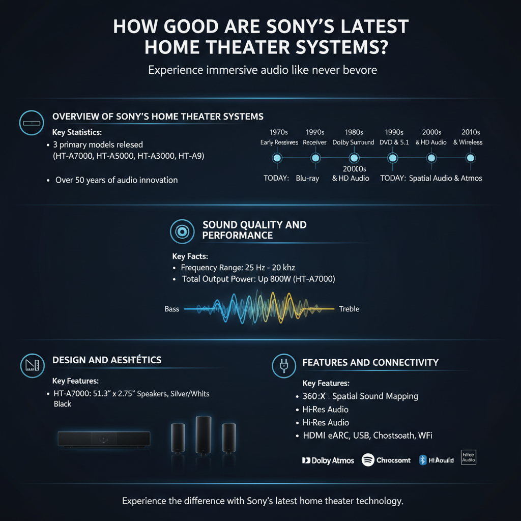 Infographic: **How Good Are Sony’s Latest Home Theater Systems?**