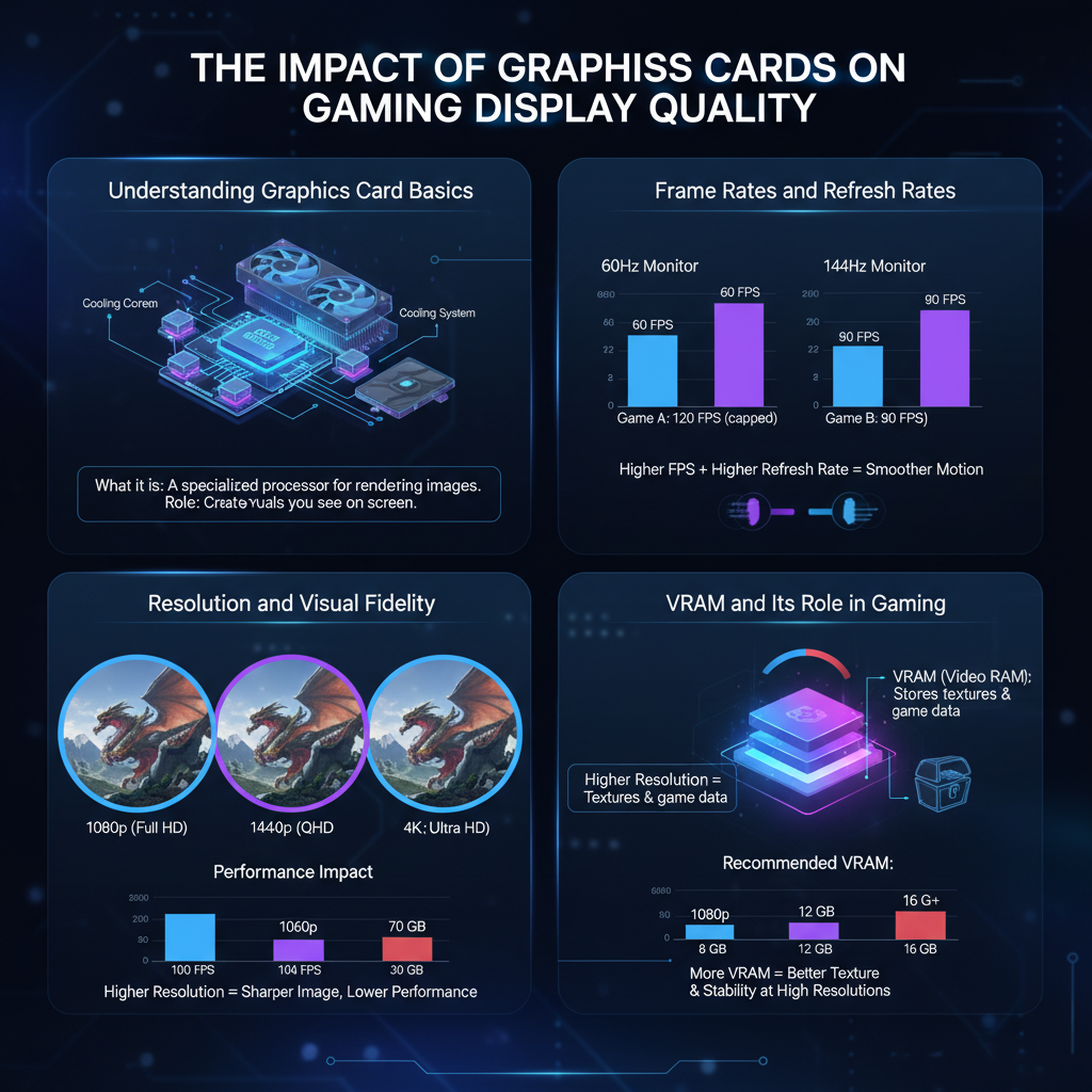 Infographic: How Graphics Cards Impact Gaming Display Quality