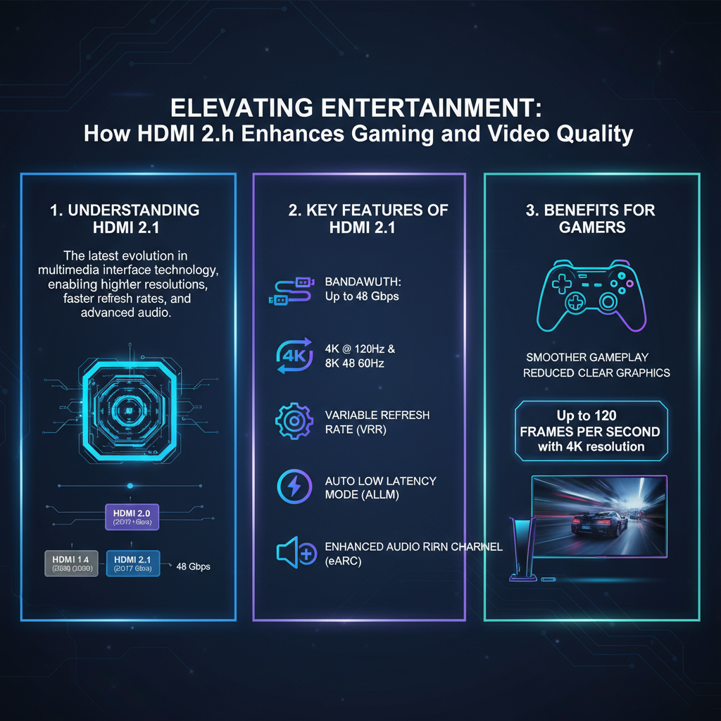 Infographic: How HDMI 2.1 Enhances Gaming and Video Quality