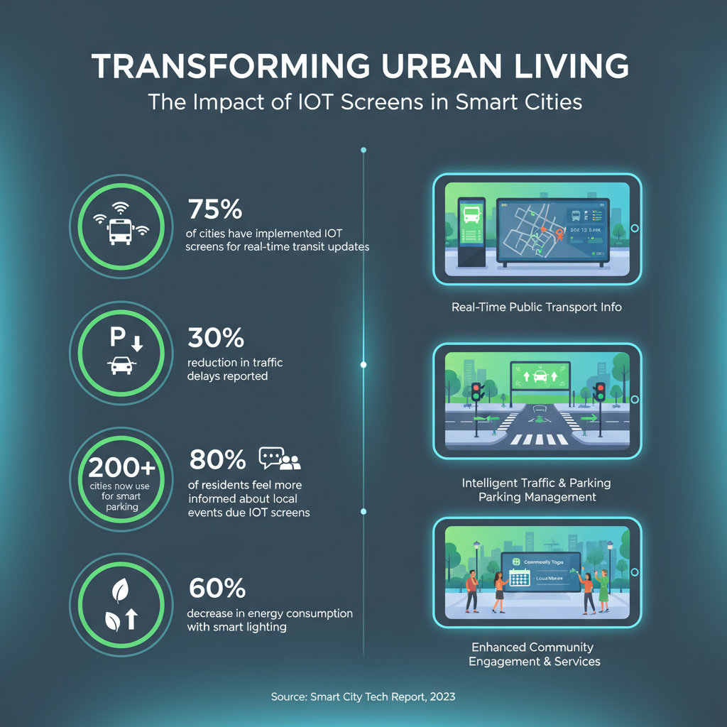 Infographic: How IoT Screens Are Transforming Smart Cities