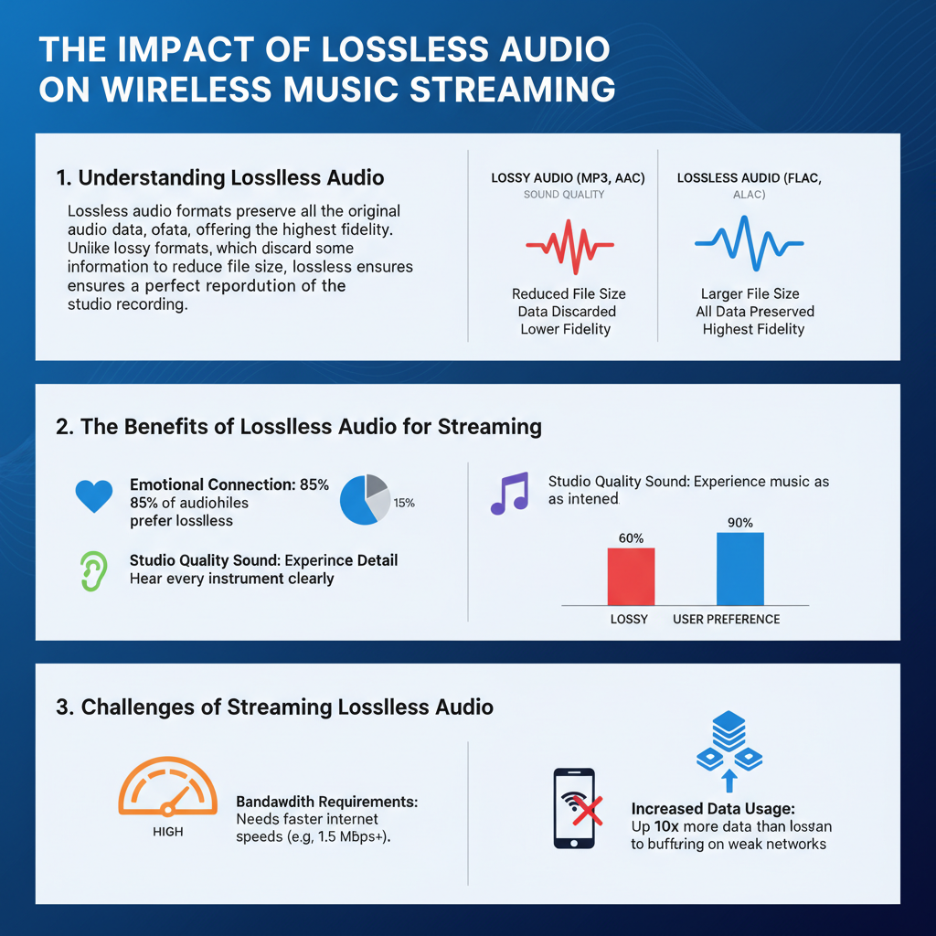 Infographic: How Lossless Audio Impacts Wireless Music Streaming