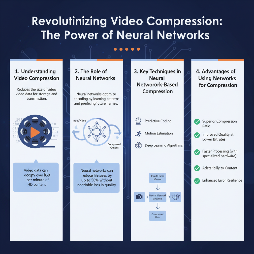 Infographic: How Neural Networks Enhance Video Compression Techniques