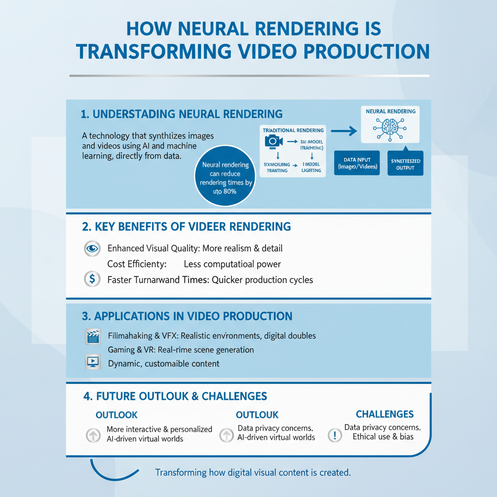 Infographic: How Neural Rendering Is Transforming Video Production