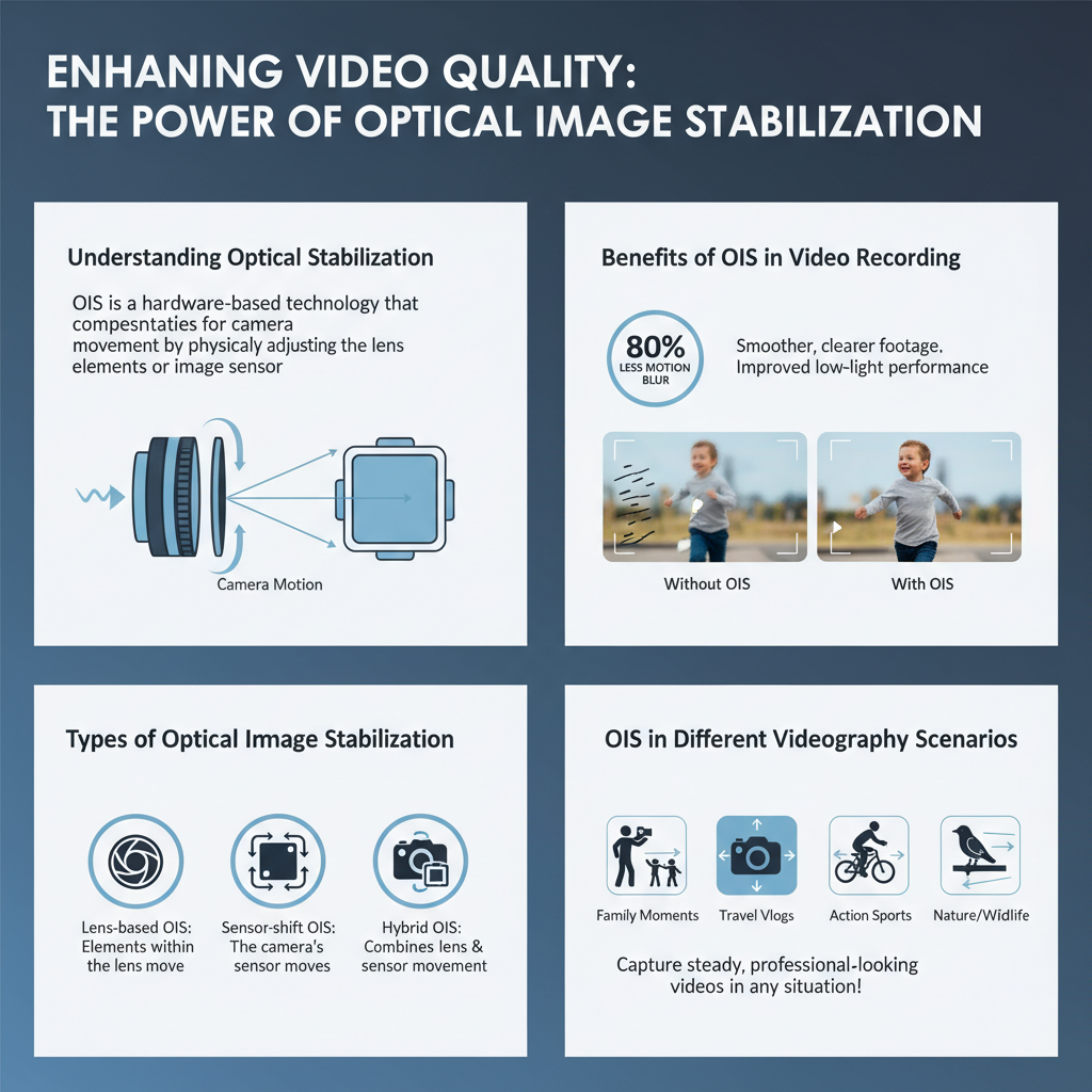 Infographic: How Optical Image Stabilization Improves Video Recording Quality