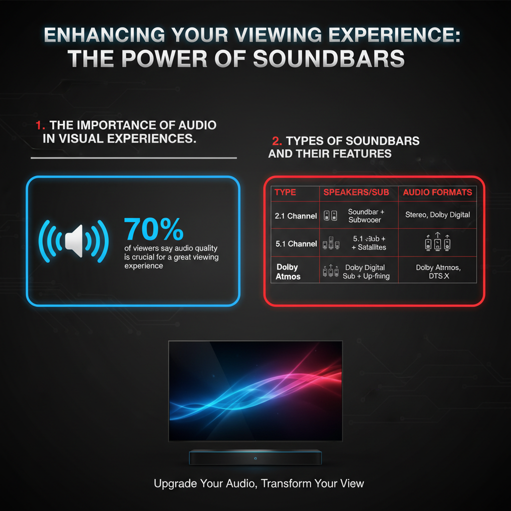 Infographic: How Soundbars Enhance the Experience of High-Quality Video Displays