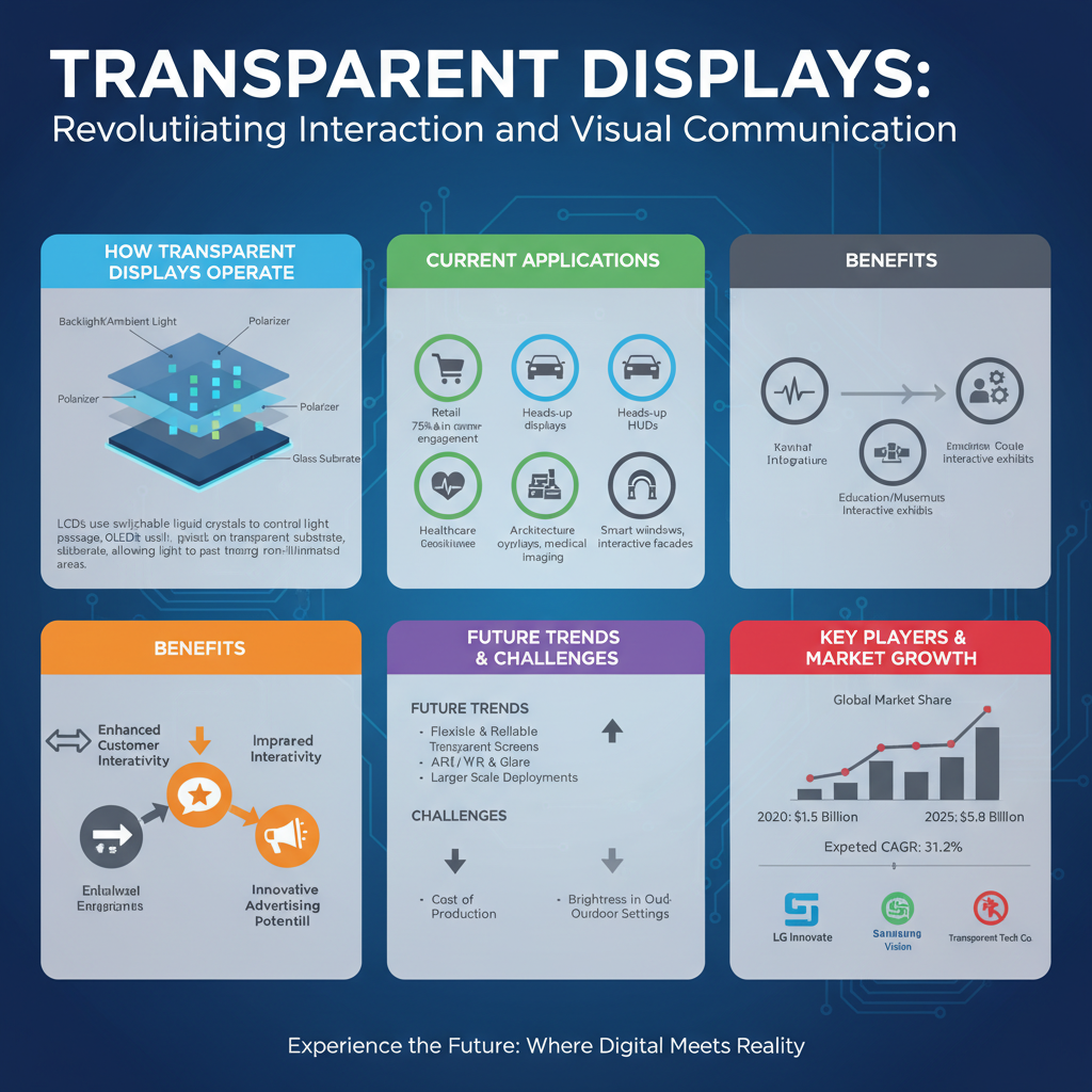 Infographic: How Transparent Displays Function and Their Future Applications