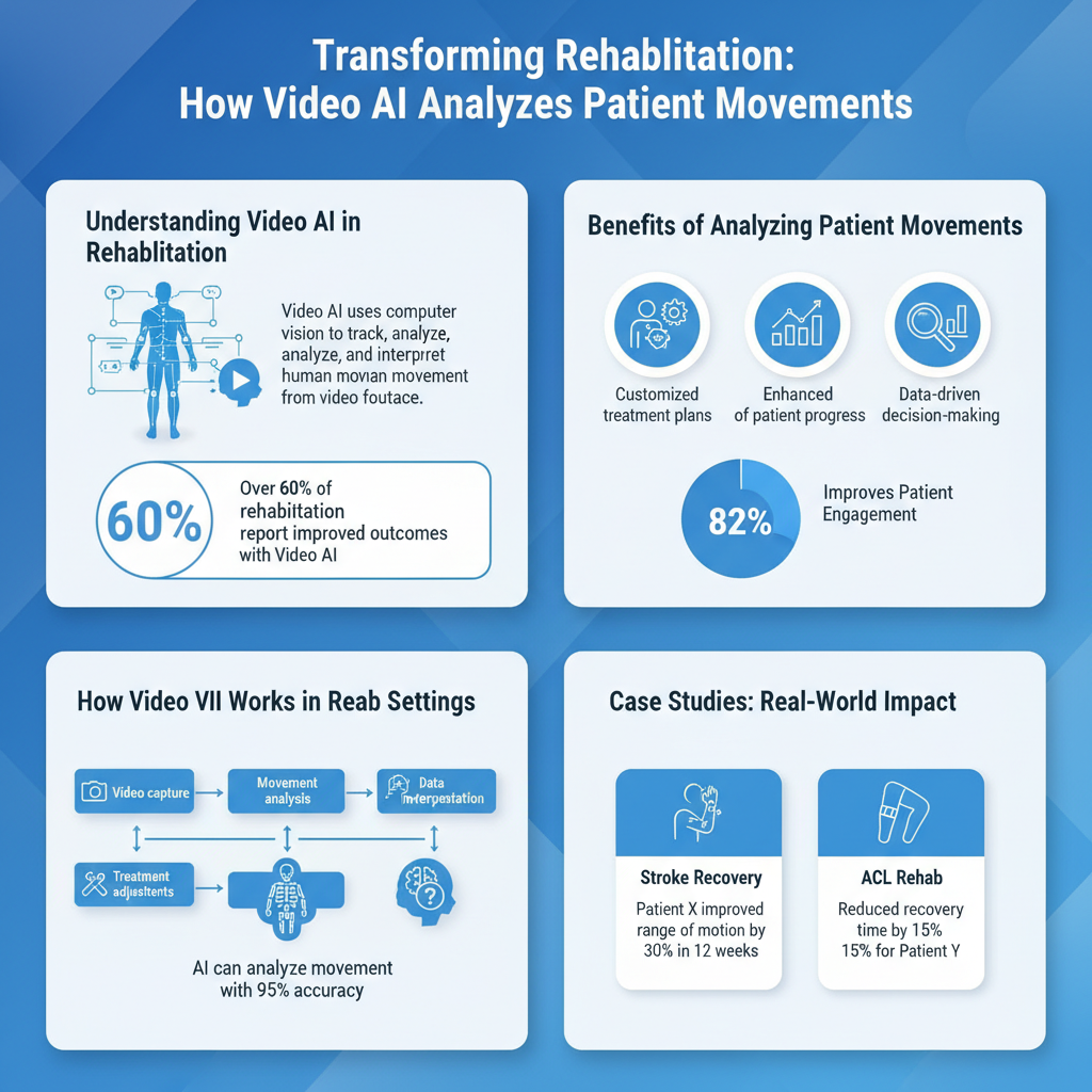 Infographic: How Video AI Analyzes Patient Movements in Rehab Therapy